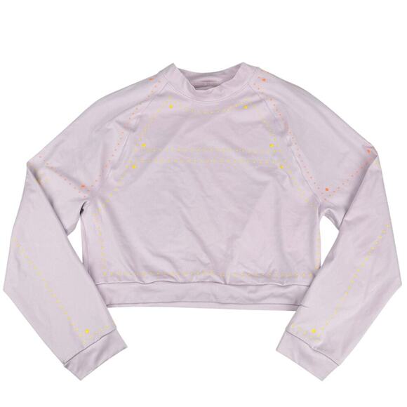 NIKE Neon Stud Dri-Fit Crewneck Sweatshirt Sz Medium - Picture 2 of 5